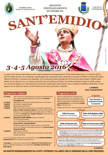 Festeggiamenti in onore di Sant'Emidio