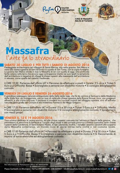 " Massafra l'arte fa lo straordinario..."