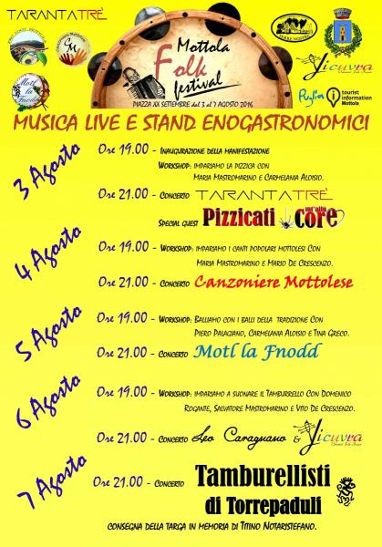 Mottola Folk Festival