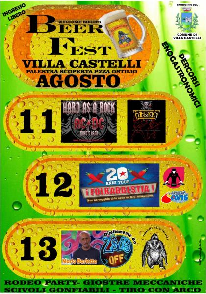 Beerfest Villa Castelli 2016