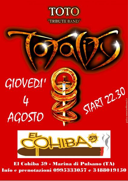 Totality - Toto Tribute Band live