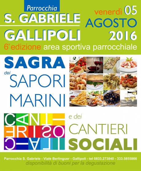 Sagra dei Sapori marini e dei Cantieri sociali