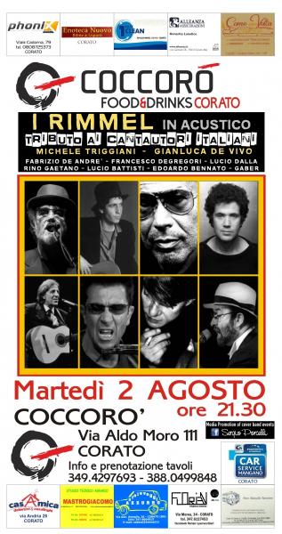 I Grandi Cantautori Della Canzone Italiana Al Coccoro' Corato