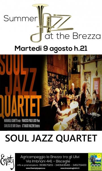 Soul Jazz Quartet- Summer Jazz at the Brezza