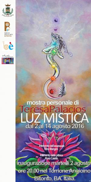 Luz Mistica, mostra personale di Maria Teresa Palacios al Torrione Angioino di Bitonto Bari