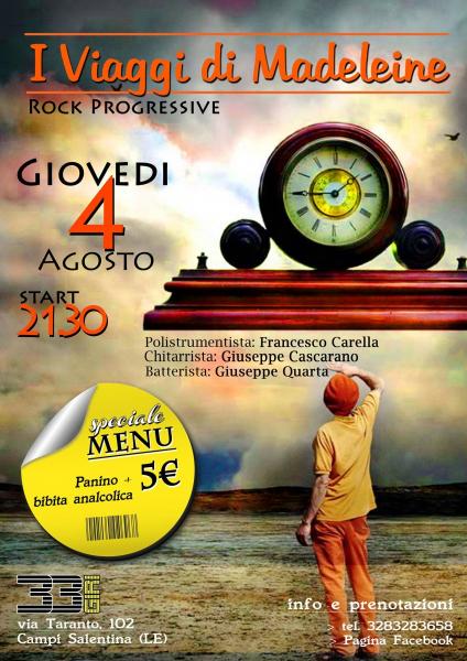I Viaggi di Madeleine live al 33 Giri