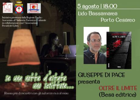Se una notte d'estate uno scrittore. Incontro con Giuseppe Di Pace