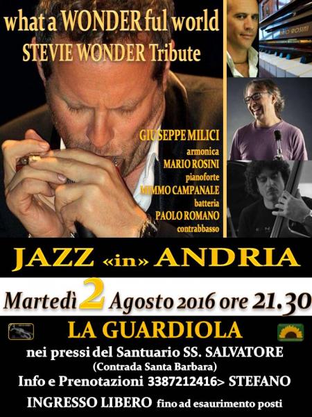 what a WONDER ful world     STEVIE WONDER Tribute.