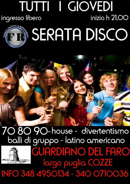 Serata Disco Caraibico Guardiano del Faro