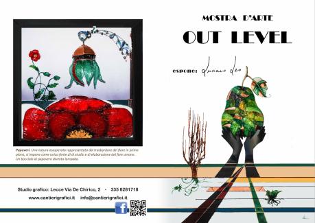 Out Level  parte da Lecce, l'arte sensoriale di Luciano Leo