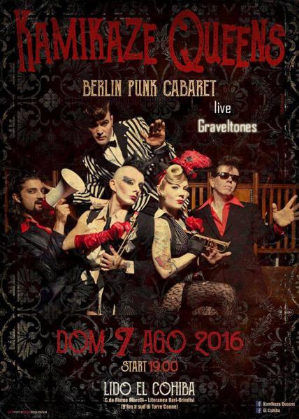 Kamikaze Queens + The Graveltones live