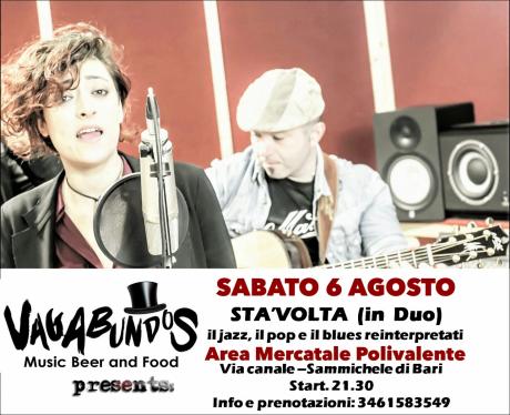 Vagabundos presents: Sta'Volta (in duo)