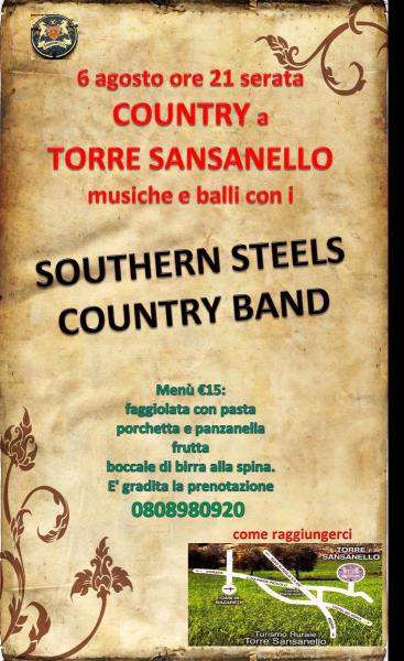 Serata Country con i Southern Steels Country Band