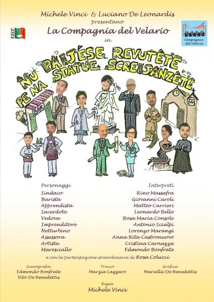 "NU PAIJSE REVUTATE PE NA STATUE SCREIJANZETE" Teatro Villa Peripato