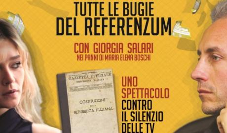 "PERCHE' NO". Tutte le bugie del Referenzum di e con Marco Travaglio