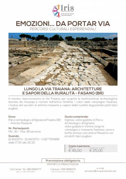 Lungo la Via Traiana, architetture e sapori della ruralità