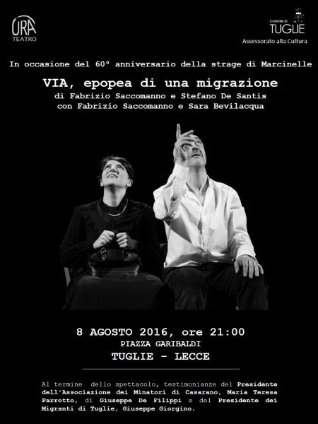 Fabrizio Saccomanno in Via, Epopea di Una Migrazione