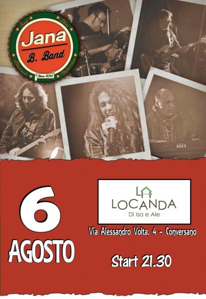 JANA B. BAND live at La Locanda di Isa e Ale