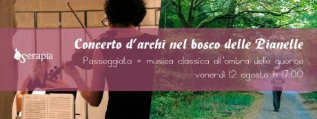 Concerto d'archi nel Bosco delle Pianelle