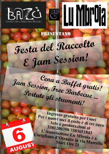 Festa del Raccolto a Lu Mbroia!