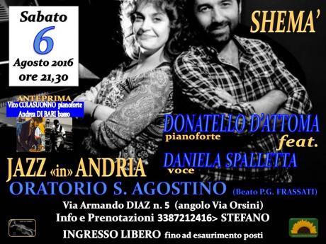 Donatello D’attoma Feat. Daniela Spalletta in Shema’