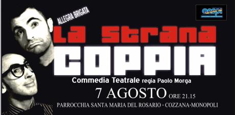 LA STRANA COPPIA - commedia teatrale con Bruno Verdegiglio e Emanuele Maggi