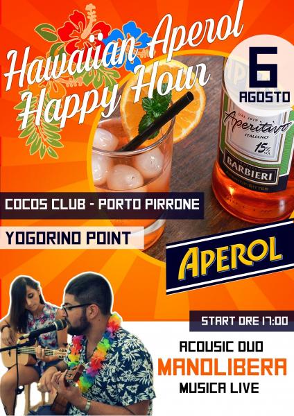 Hawaiian Aperol con Happy Hour