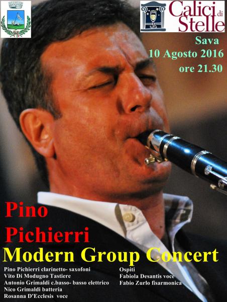 Rassegna "Calici Di Stelle" Pino Pichierri "Modern Group Concert"