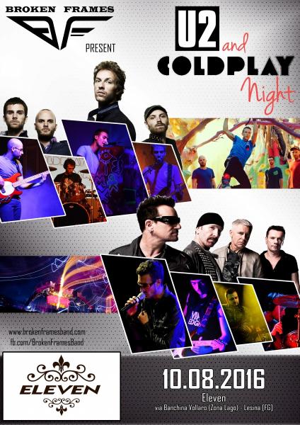 U2 & COLDPLAY NIGHT by Broken Frames - Lesina