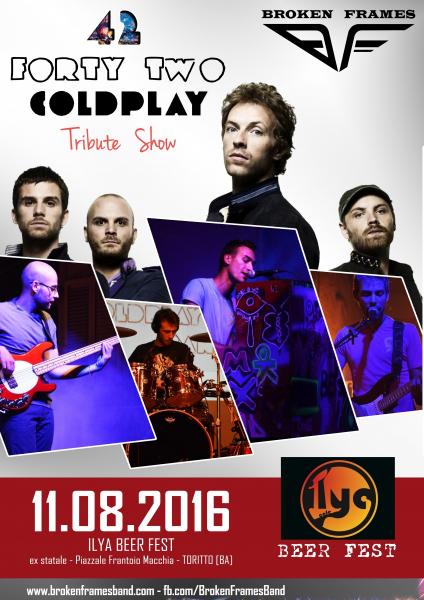 42 Coldplay Tribute Show by Broken Frames - Toritto