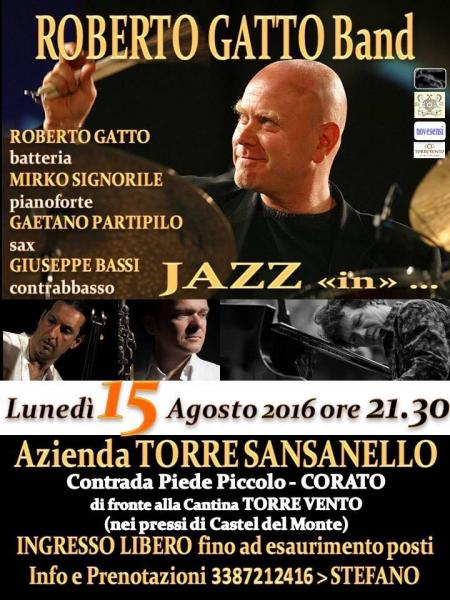 Jazz In...Roberto GATTO Band