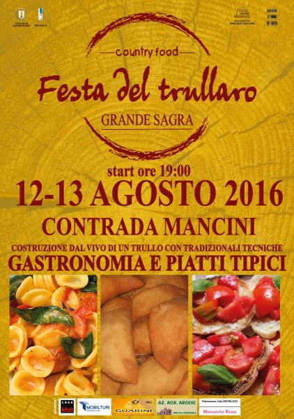 Festa del Trullaro - Country food