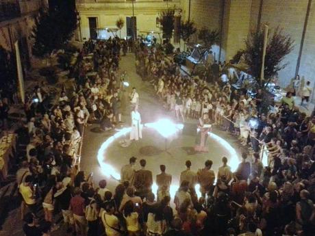 Athletis signum - cena propiziatoria del Rione Lama al Torneo dei Rioni