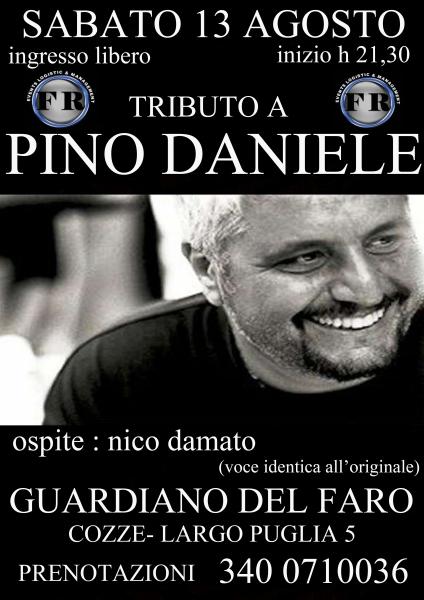 Tributo a Pino Daniele Guardiano del Faro