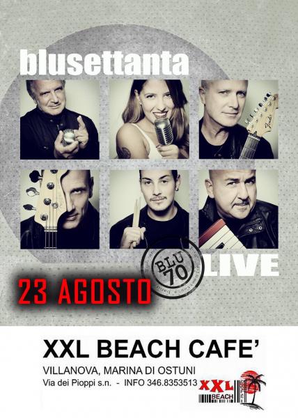 BLU 70 feat NOEMY (from The Voice) at Xxl Beach Cafè // Martedì 23 Agosto 2016