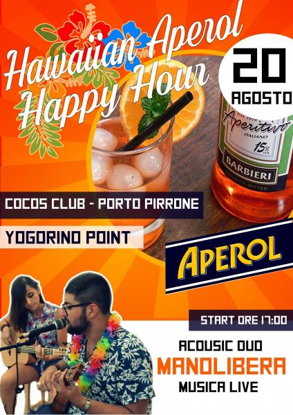 Hawaiian Aperol  Happy Hour