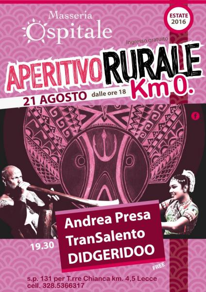 Andrea Presa live Transalento