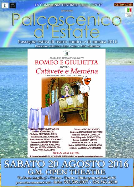 Romeo e Giulietta, ovvero Catàvete e Memena