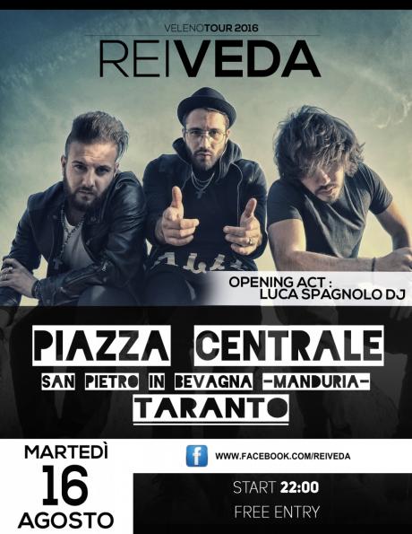 Rei Veda live a San Pietro in Bevagna - Velenotour2016