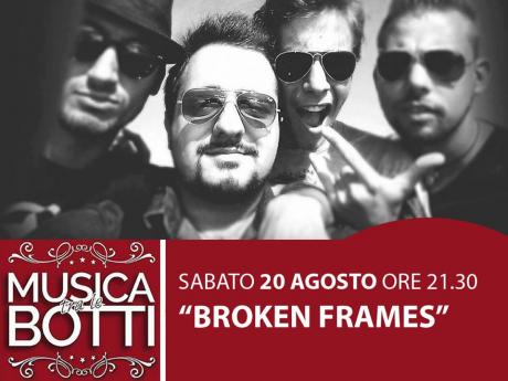 I "Broken Frames" con la tribute band di U2 e Coldplay all'Azienda Agricola Melillo