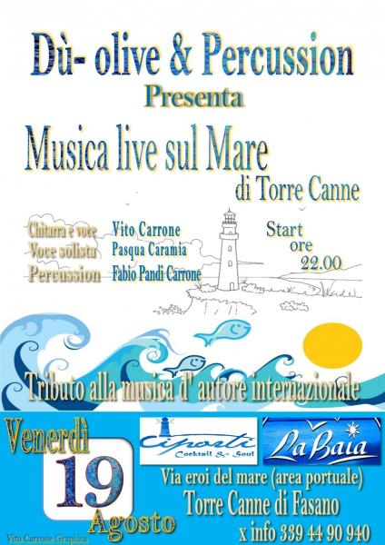 Dù- olive & Percussion - live Torre Canne