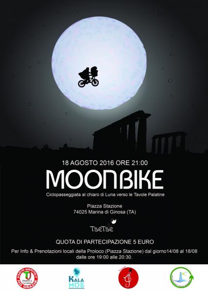 MoonBike ciclopasseggiata di Luna Piena