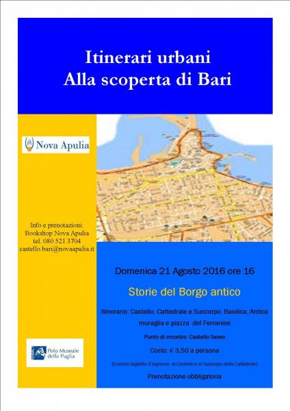 Itinerari urbani. Alla scoperta di Bari