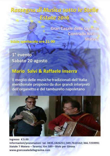 Musica sotto le Stelle con M.Salvi & R.Inserra