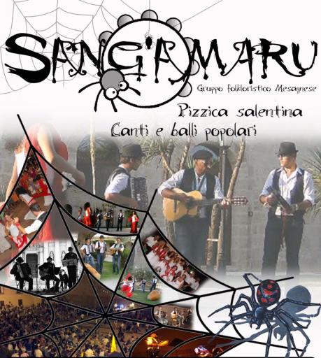 "Sang'amaru" Pizzica salentina, canti e balli popolari.