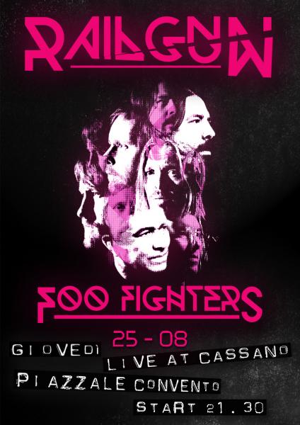 Railgun - Foo Fighters Tribute live