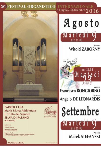 MY REGER: Concerto Organo e voce