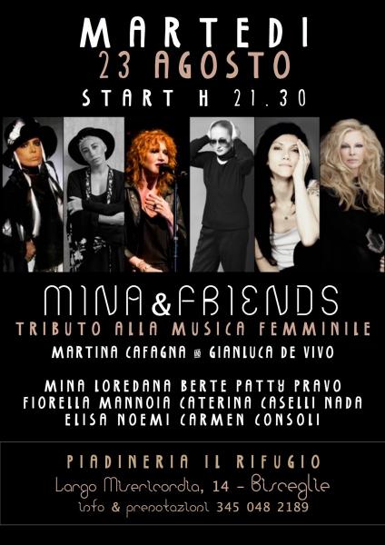 Mina & Friends: Omaggio a Mina e alla grande musica femminile