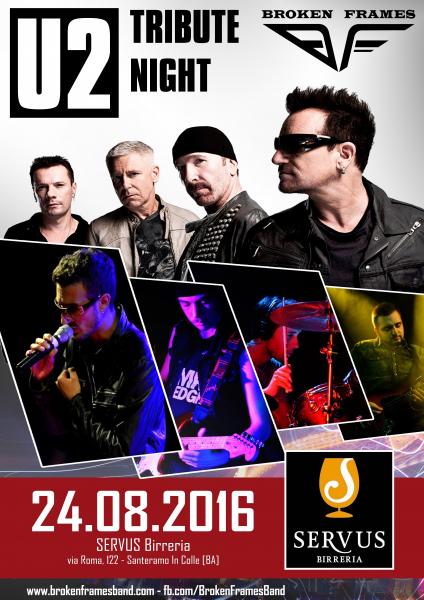 U2 TRIBUTE NIGHT by Broken Frames