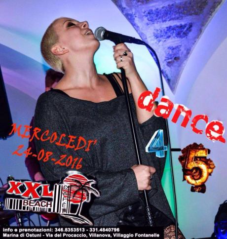 Dance For Five & Giada Capraro (from SCAM) at Xxl Beach Cafè // Mercoledì 24 Agosto 2016